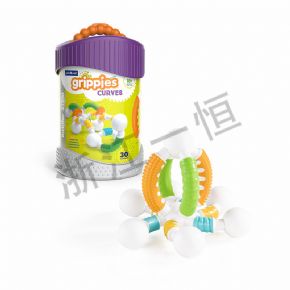 觸覺(jué)類(lèi)磁力親握積木－弧形系列 30 件