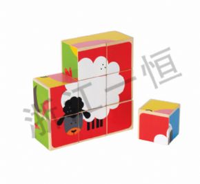 發(fā)展語言認(rèn)知類農(nóng)場六面拼圖