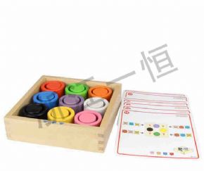 發(fā)展語言認(rèn)知類顏色形狀對對碰－圓形