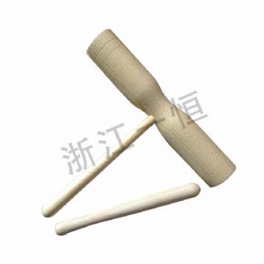 音樂(lè)器材雙響筒