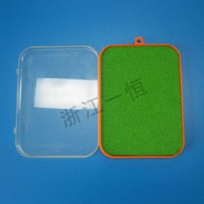 美術(shù)材料類長方形單色手印盤